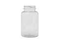 250 cc Clear PET plastic packer bottle with 45-400 Neck Finish 250 cc Clear PET plastic packer bottle with 45-400 Neck Finish